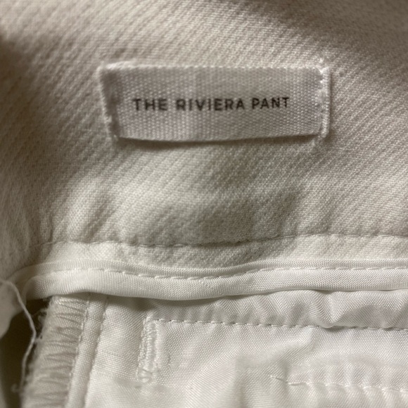 Womens the LOFT “The Riviera” white pants size 4. Excellent condition - Picture 2 of 3